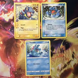 Totodile - 78/115 Unseen Forces & 67/101 Dragon Frontiers - Pokemon Card LP - Image 1