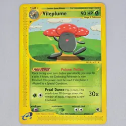 Vileplume 69/165 Expedition Base Set Rare Vintage Pokemon Card TCG English MP - Image 1