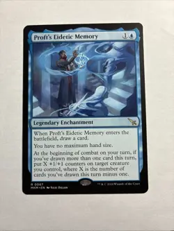 Proft's Eidetic Memory - Murders at Karlov Manor MTG Plus Bonus Card!!! - Image 1