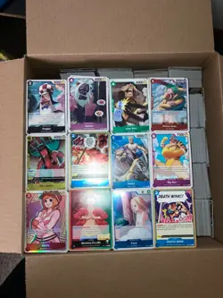 One Piece Card Lot Collection Bulk with foils 20+ lbs #2 - Image 1