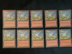 10x 341 Mountain Ice Age Mixed Condition Magic The Gathering MTG Tcg See Pics - Image 1