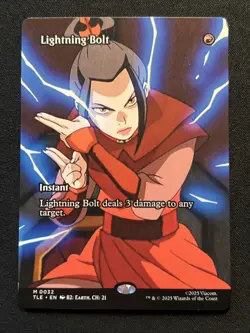 MTG Lightning Bolt Borderless Regular M 0032 TLE Avatar Eternal Legal NM - Image 1