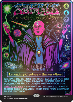 MTG Secret Lair x Dungeons & Dragons: Black Lights & Dark Dungeons FOIL | 2026 - Image 5