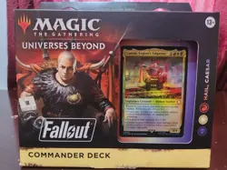 MTG Fallout Hail Caesar Commander Deck Sealed Universes Beyond - Image 1