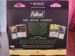 MTG Fallout Hail Caesar Commander Deck Sealed Universes Beyond - Image 2