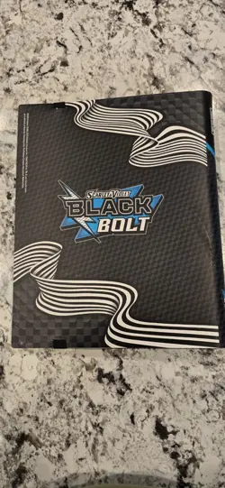Pokemon Black Bolt Binder - Official Trading Card Album (Binder Only) - Image 3