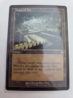 mtg, Maze of Ith (Retro Frame) Dominaria Remastered Regular NM - Image 1