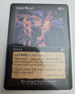 MTG, Cabal Ritual-Torment Regular NM - Image 1