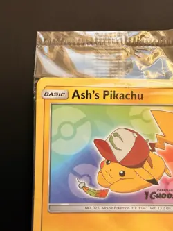 Pokemon Ash’s Pikachu SM108 Black Star Promo Sealed - I Choose You Movie Promo - Image 4