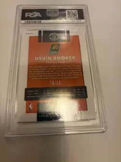 2017 Panini Donruss Optic /10 Psa 10 Devin Booker. Gold Numbered 9/10!! GemMnt10 - Image 3