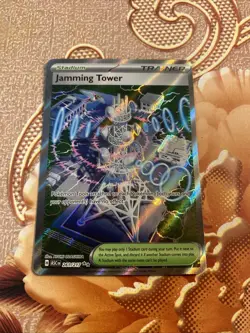Jamming Tower Full Art Ultra Rare 261/217 Pokemon Ascended Heroes English NM - Image 1