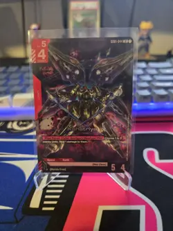 Gundam Card Game - Kshatriya GD01-044 LR Raw Near Mint/Mint - Image 1