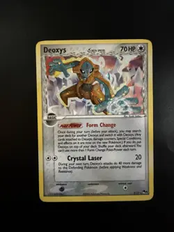 Pokemon TCG Deoxys Delta Species 2/17 Holo Rare 2006 - Image 1