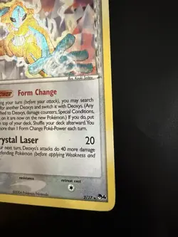 Pokemon TCG Deoxys Delta Species 2/17 Holo Rare 2006 - Image 4