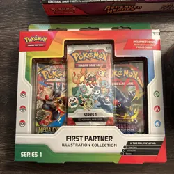 Pokemon Series 1 First Partner & Ascended Heroes Deluxe Pin + Charizard Tin Lot - Image 3