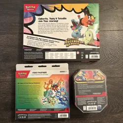 Pokemon Series 1 First Partner & Ascended Heroes Deluxe Pin + Charizard Tin Lot - Image 5