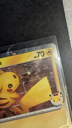 (7) Pikachu Promo Pokemon Day 2026 3 W/ Swirls And Eevee Promo 2025 8 Cards NM - Image 4