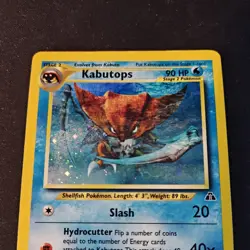 Pokemon Kabutops Neo Discovery Holo Rare 6/75 90 HP 2001 English - Image 2