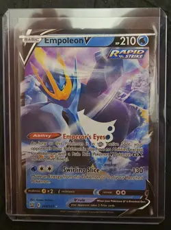 Empoleon V - PRINT ERROR - Ultra Rare Battle Styles Pokemon Card 040/163 - TCG - Image 1