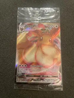 SEALED Eevee VMAX SWSH087 Black Star Promo Full Art Holo Pokemon TCG 2021 NM - Image 1