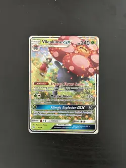 Pokemon TCG Vileplume GX Cosmic Eclipse 4/236 Nm/mint Condition - Image 1