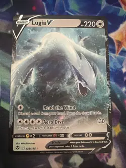 Lugia V 138/195 Silver Tempest Sword & Shield Pokemon 2022 - Image 1