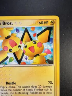 Pokemon 2006 Pop Series 3 16/17 Pichu Bros Non-Holo - Image 3