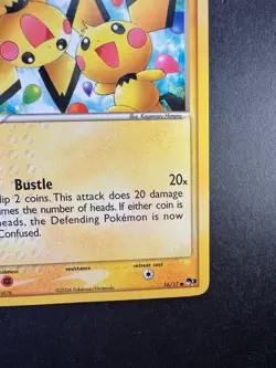 Pokemon 2006 Pop Series 3 16/17 Pichu Bros Non-Holo - Image 5