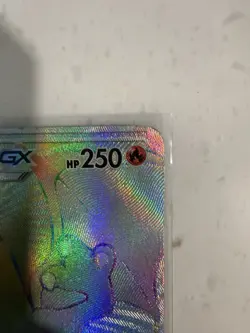 Charizard GX 150/147 LP Rainbow Secret Rare S&M Burning Shadows Pokemon TCG - Image 3