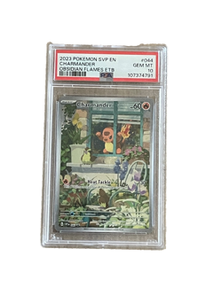 2023 POKEMON SVP EN-SV BLACK STAR PROMO #044 CHARMANDER PSA 10 - Image 1