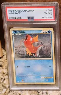 Pokemon TCG Classic: Blastoise Magikarp 006/032 Holo PSA 8 JP - Image 1