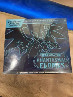 Pokemon TCG Mega Evolution Phantasmal Flames Elite Trainer Box - Image 1