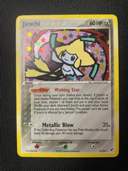 Pokemon Jirachi 9/107 EX Deoxys Set Holo Rare Nm/LP - Image 1