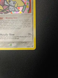 Pokemon Jirachi 9/107 EX Deoxys Set Holo Rare Nm/LP - Image 5