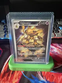 Pokemon TCG Alakazam MEP 009 Promo - NM - Image 3