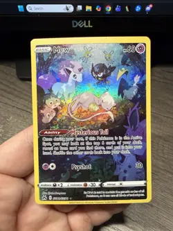Pokemon Mew Full Art Ultra Rare GG10/GG70 Crown Zenith Galarian Gallery Holo - Image 2