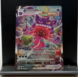 Pokemon Gengar VMAX Alternate Art Secret Rare Holo 271/264 Fusion Strike - Image 1