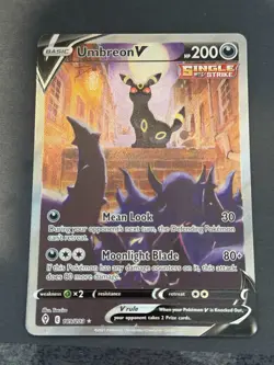 Pokemon Evolving Skies Umbreon v Alternate Art 189/203 - Image 2