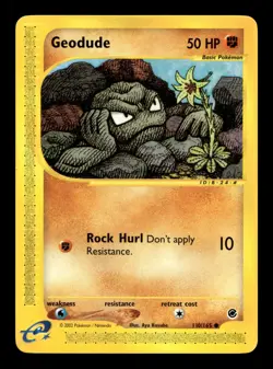 Geodude 110/165 Expedition Common Pokemon TCG - Image 1
