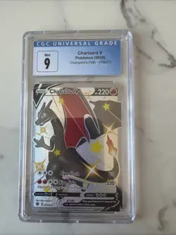 Pokemon charizard V 079/073 champions path CGC 9 - Image 1
