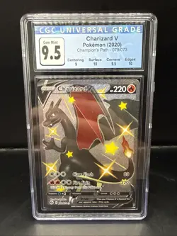 Pokemon Champion’s Path Charizard V 079/073 CGC 9.5 - Image 1