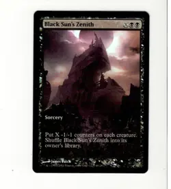 Black Sun's Zenith. DCI Promo. Foil. Full Art. NM. MTG. Magic the Gathering - Image 1