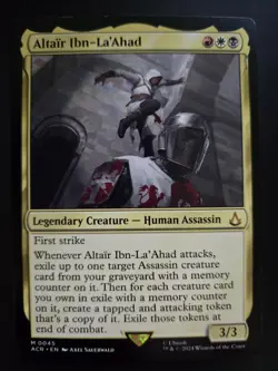 Altair Ibn-La'Ahad NM Universes Beyond: Assassin's Creed MTG FREE SHIPPING - Image 1