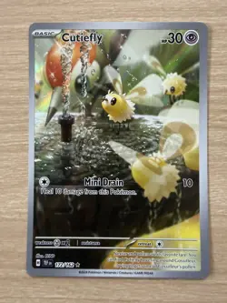 Pokemon TCG Cutiefly Illustration Rare Card 172/162 Temporal Forces - NM - Image 1