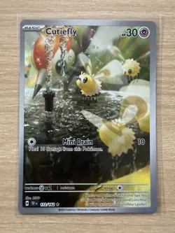 Pokemon TCG Cutiefly Illustration Rare Card 172/162 Temporal Forces - NM - Image 3