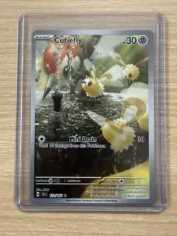 Pokemon TCG Cutiefly Illustration Rare Card 172/162 Temporal Forces - NM - Image 4