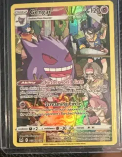 Pokemon Gengar TG06/TG30 Lost Origin Trainer Gallery Ultra Rare Holo Card - Image 1