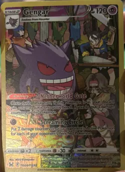 Pokemon Gengar TG06/TG30 Lost Origin Trainer Gallery Ultra Rare Holo Card - Image 3