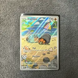 Pokemon Dwebble BLK 129/086 Holo Bug Basic 70 HP Nintendo Pokemon TCG Card - Image 5