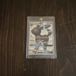 Pokemon Umbreon GX Ultra Rare Full Art Holo Stage 1 Darkness Card English - Image 2